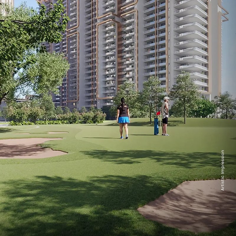 M3M Mansion magnum-opus clubhouse with poolside deck, Sector 113 Gurugram