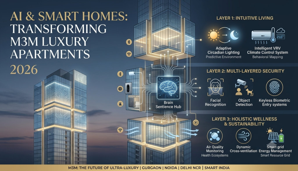How AI and Smart Homes Are Transforming M3M Luxury Apartments