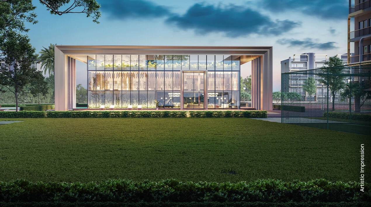 Well-appointed clubhouse interiors at M3M Antalya Hills, Sector 79 Gurugram