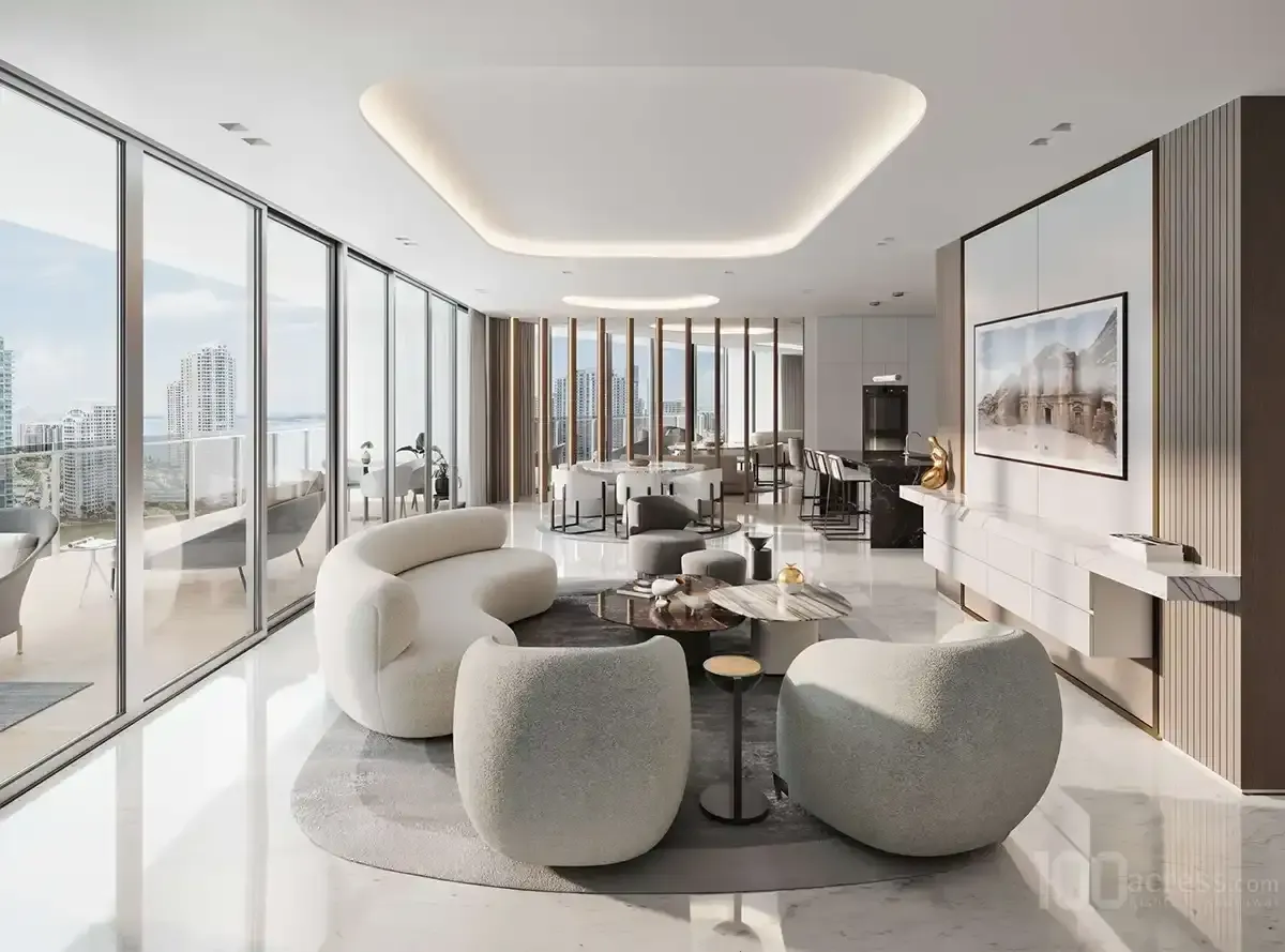 Marketing visual of the proposed M3M Aston Martin Sector 58 development, Gurugram — artist's impression, pre-launch