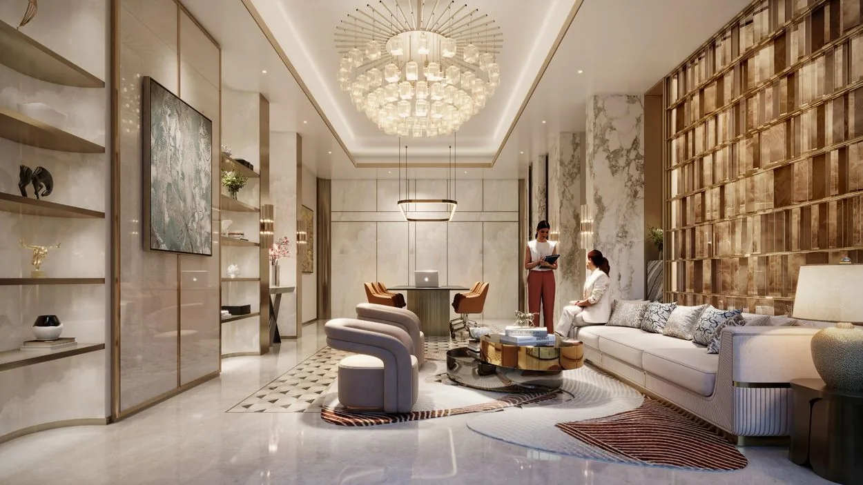 The business lounge with a five-star experience at M3M Elie Saab