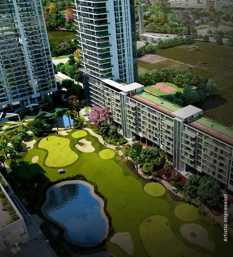 M3M Fairway East residences within M3M Golf Estate, Sector 65 Gurugram, from the developer's project page