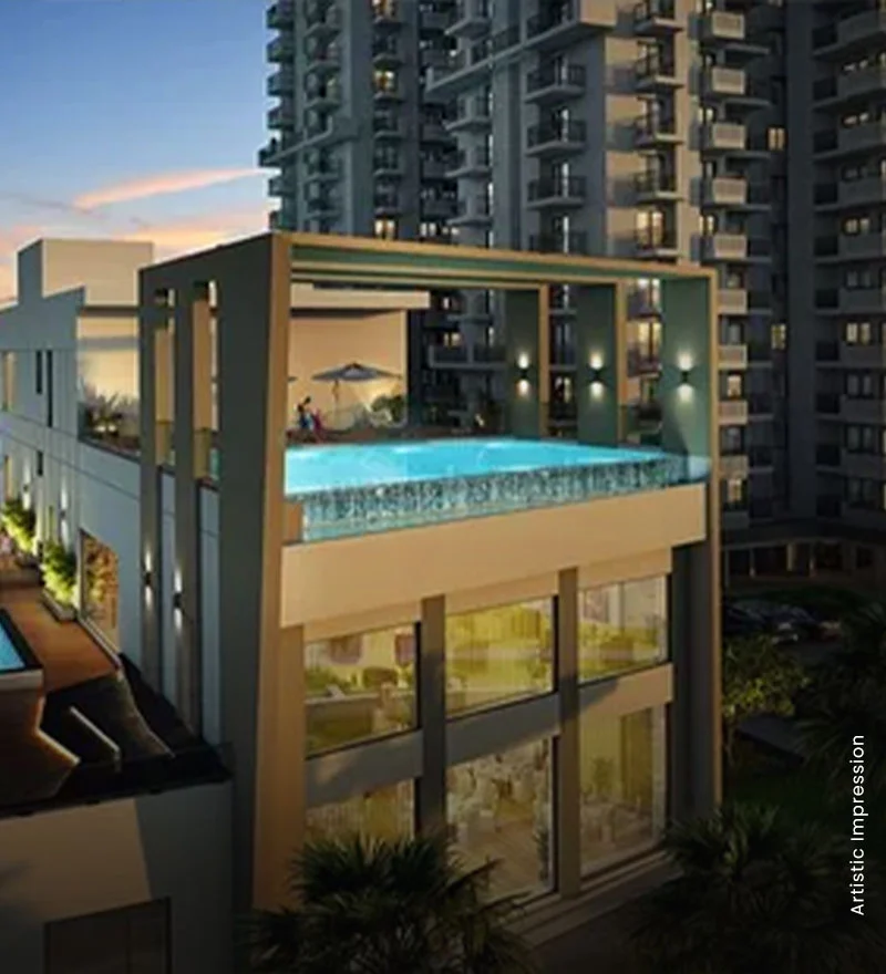 M3M Flora68 residential tower project image, Sector 68 Gurugram