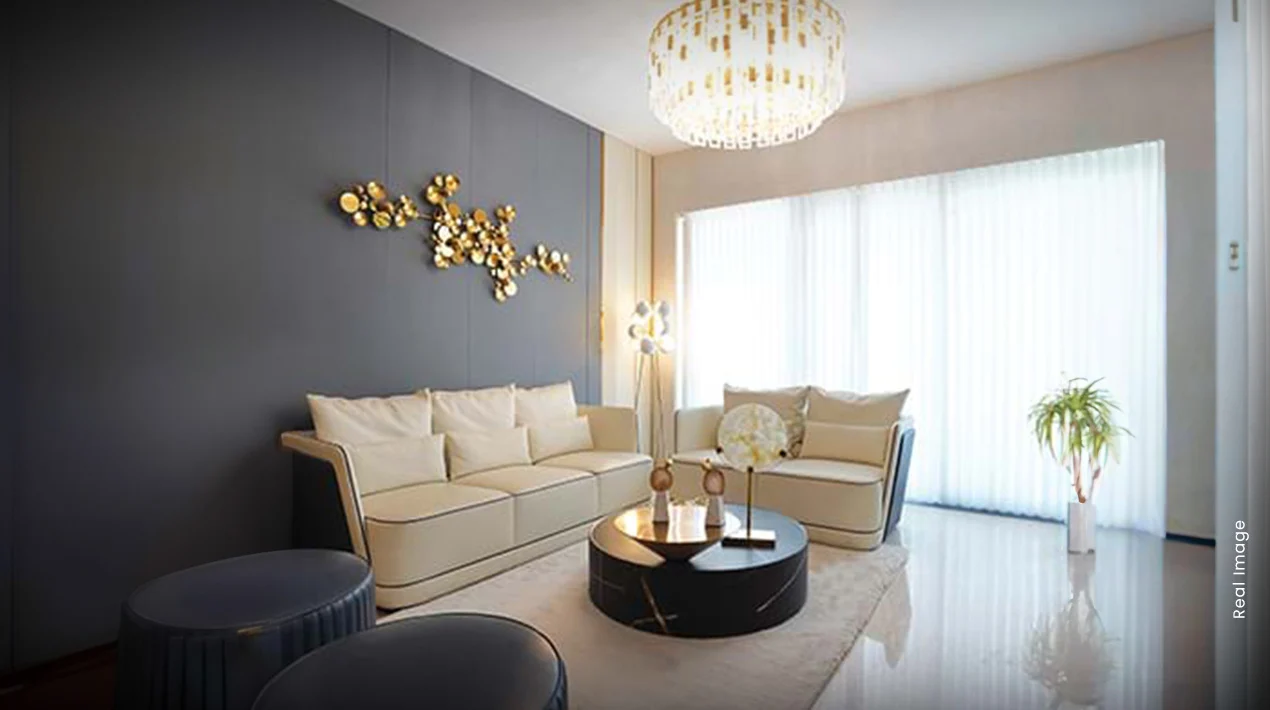 Living room at M3M Latitude, Sector 65 Gurugram