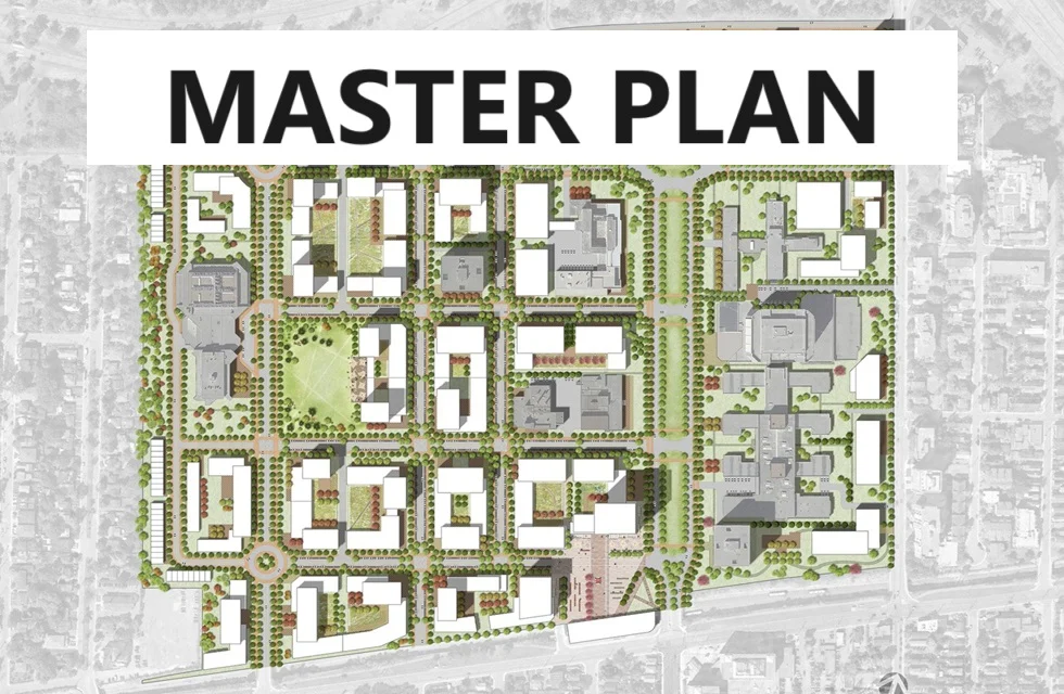 M3M Stefano Ricci Sector 111 master plan — pre-launch marketing drawing, not an approved or registered layout