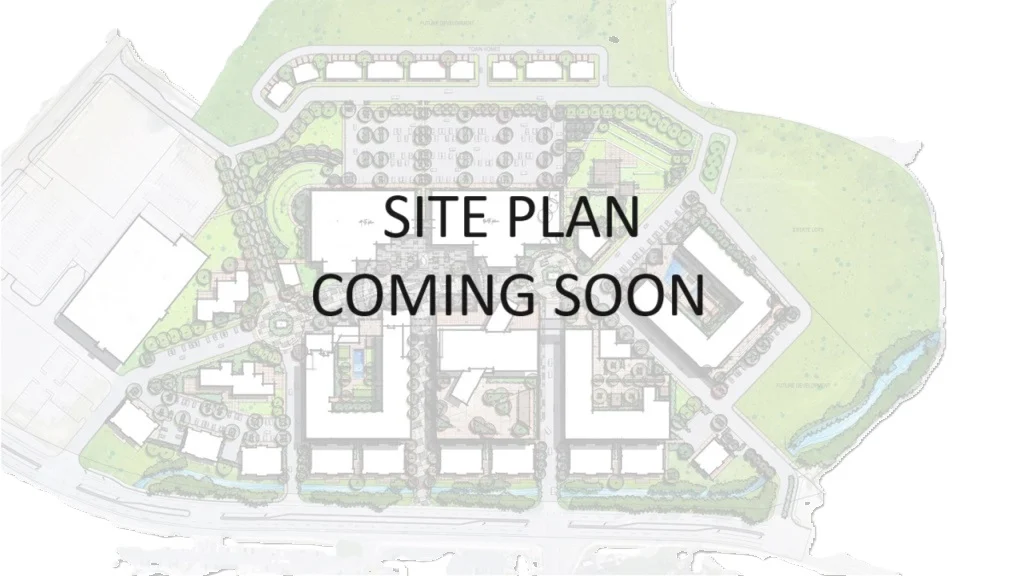 M3M Stefano Ricci Sector 111 site plan — pre-launch marketing drawing, not an approved or registered layout