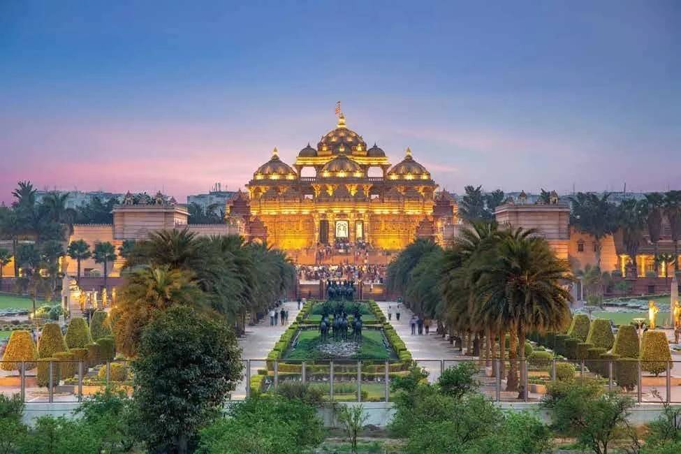 Akshardham Temple near M3M The Cullinan