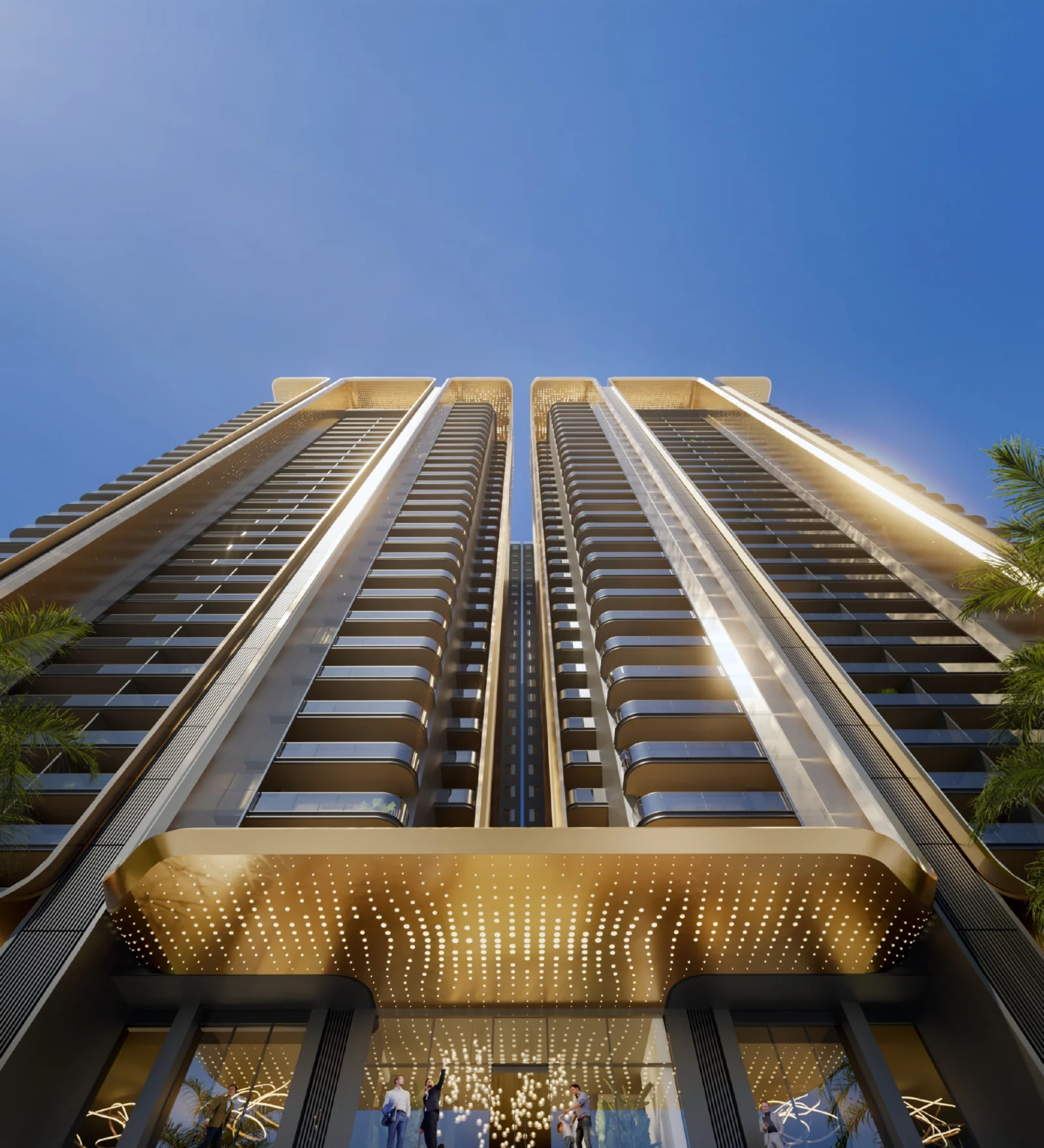 Lounge interior at M3M St Andrews, Sector 113 Gurugram, artist's impression